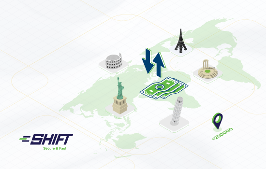 حوالة شيفت SHIFT