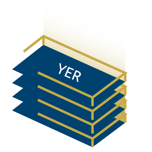 ارتفاع حجم اموال المودعين (عملاء وبنوك ) ليصل بنهاية العام 2023 الىمبلغ 478مليار ريال مقابل 466مليار ريال بنهاية العام 2022 وبزيادة قدرها 12مليار ريال بنسبة نمو 2,5%